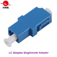 LC Simplex Singlemode Adaptador estándar de fibra óptica de plástico